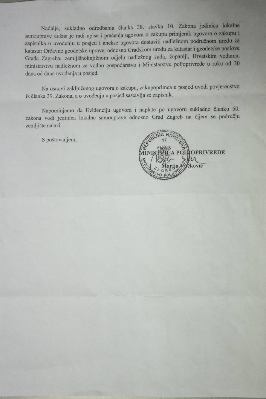 'Devet mjeseci čekamo potpis ministrice! Ako ne reagira,  izaći ćemo s traktorima na ceste!'