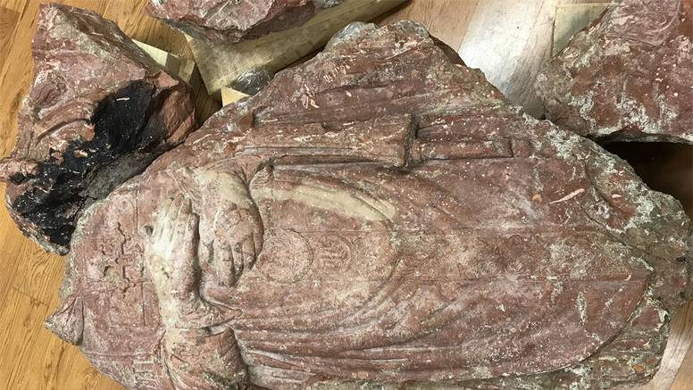 Pronađeni ostaci nadgrobne ploče biskupa Luke Baratina