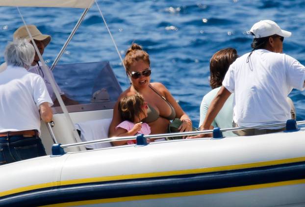 Exclusive pictures: Boat day for Tamara Ecclestone during her holiday in Ibiza