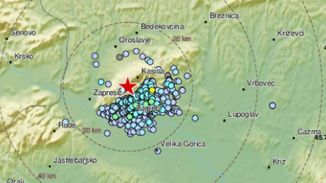 Potres magnitude 1.9: 'I dalje se ukipim i na najmanju trešnju'