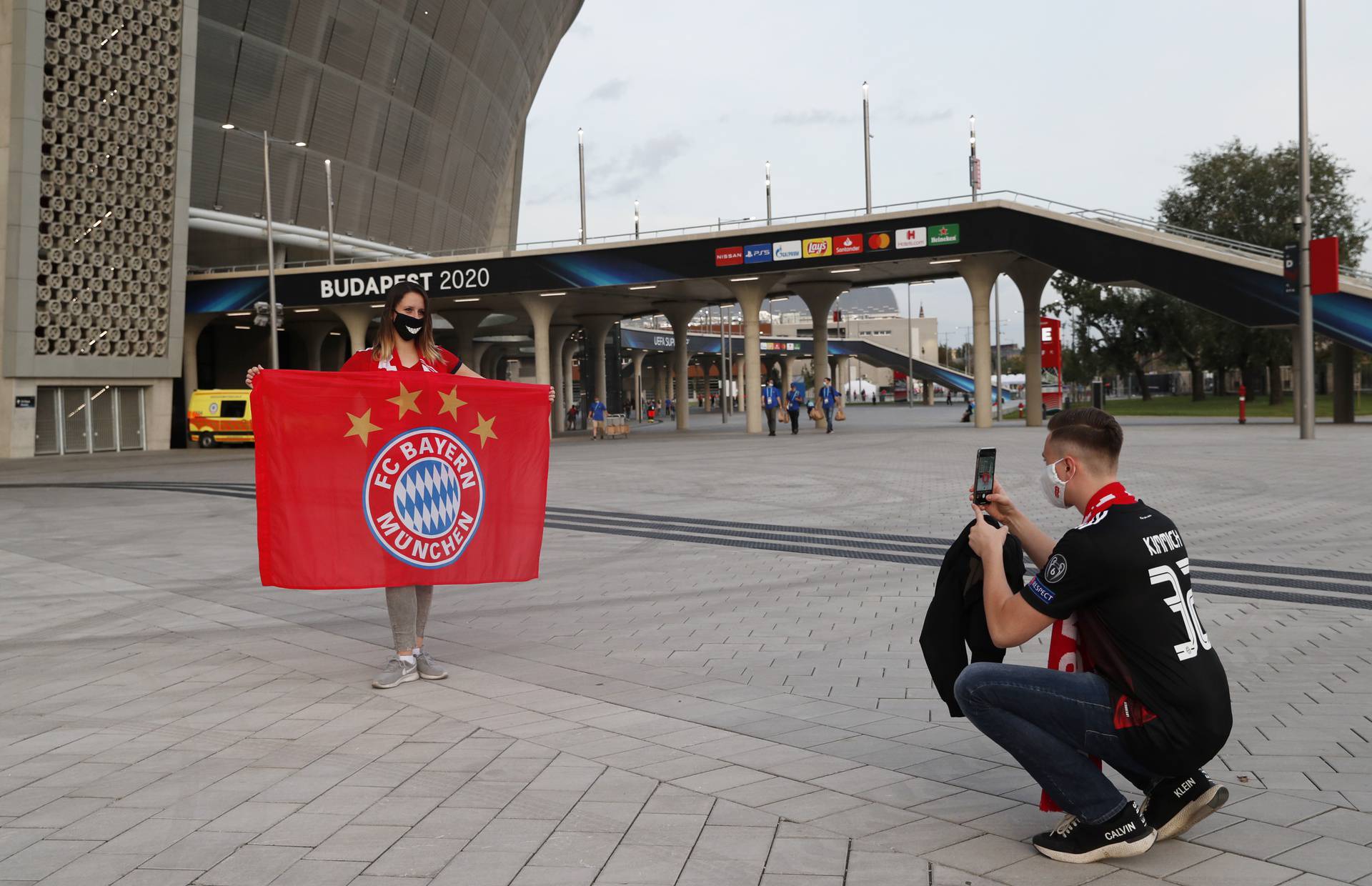 European Super Cup - Bayern Munich v Sevilla