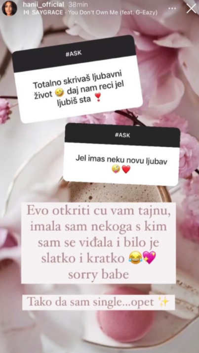 Hana otkrila: 'Zadnjih mjeseci uložila sam u sebe 7000 eura!'