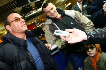 ARHIVA Zagreb: Cro Cop ugostio Van Dammea