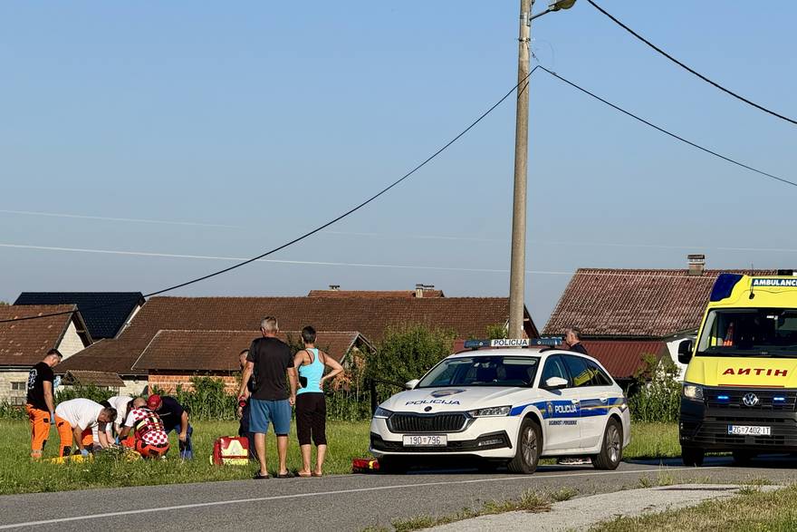 U izlijetanju sa ceste jedna osoba ozlijeđena, dignut helikopoter