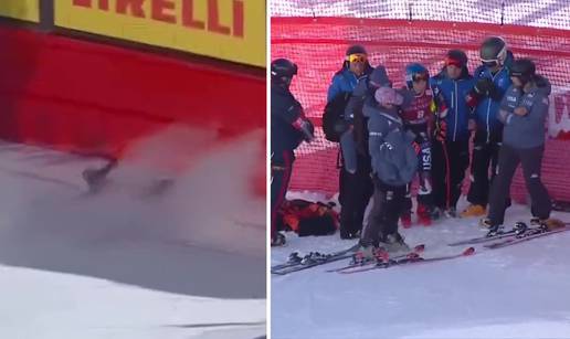 Grozan pad Mikaele Shiffrin u Cortini! Odvezli je helikopterom