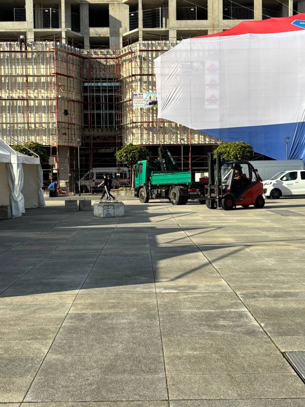 FOTO Ovako Varaždin dočekuje 'vatrene'! Pogledajte fan zonu