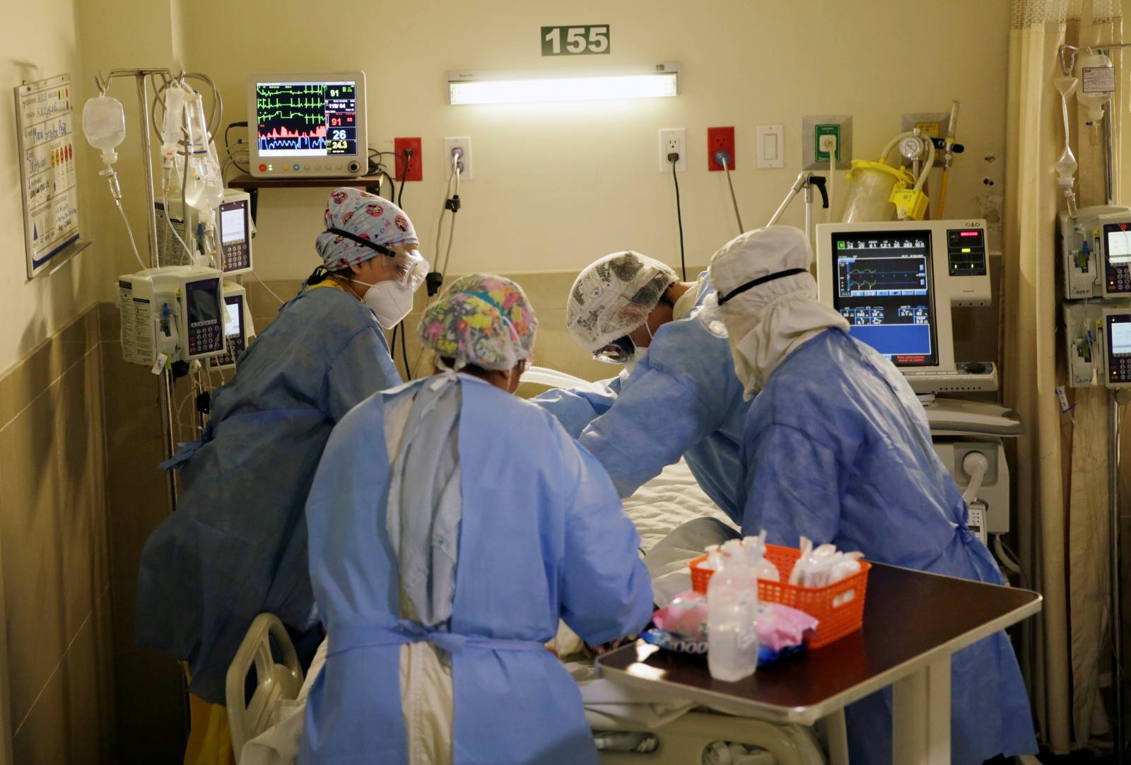 New Year at a hospital in Ciudad Juarez