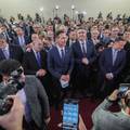 HDZ-ova priredba u stožeru: 'Smijte se, budite veseli...'