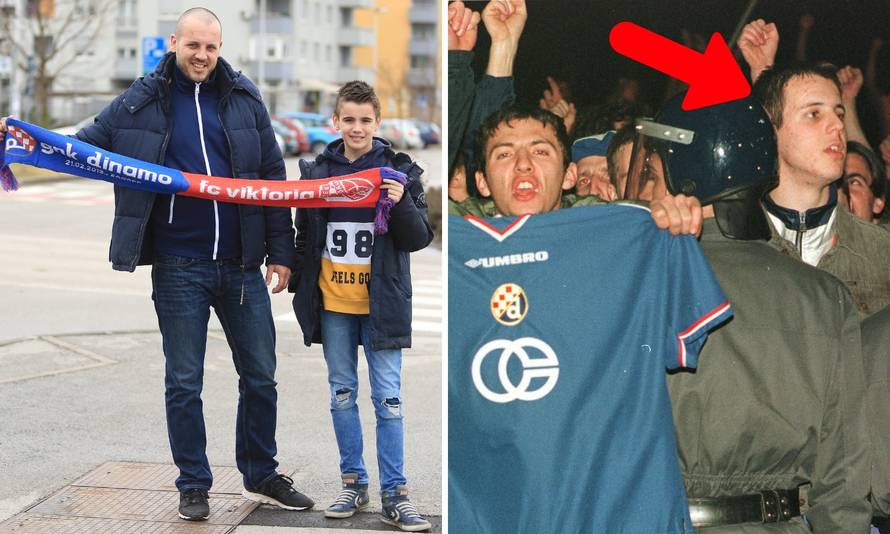 Ja sam taj čovjek s fotografije: Sina učim kako se voli Dinamo