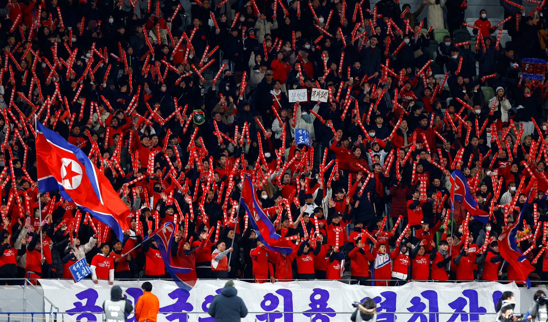 FILE PHOTO: World Cup - AFC Qualifiers - Group B - Japan v North Korea