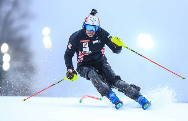 Zagreb: Prva vožnja muškog slaloma Audi FIS Svjetskog skijaškog kupa