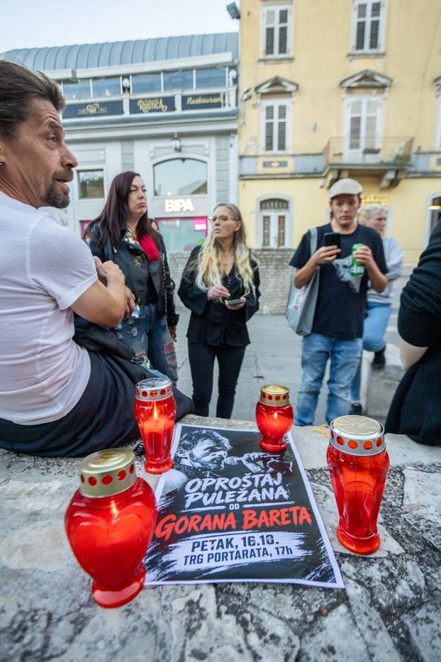 Građani Pule oprostili se od Gorana Bareta