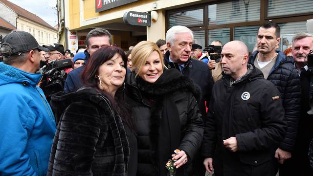 Kolinda je kampanju počela u Slavoniji: 'Nemojmo se dijeliti'