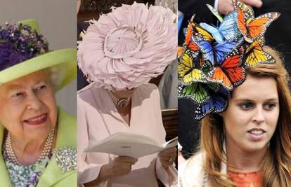 Pripadnice kraljevske obitelji na vjenčanja nose specijalne šešire