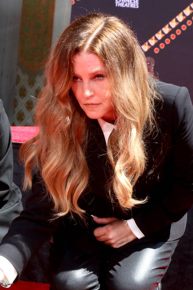 USA - Handprint Ceremony Honoring Priscilla Presley, Lisa Marie Presley And Riley Keough - Los Angeles