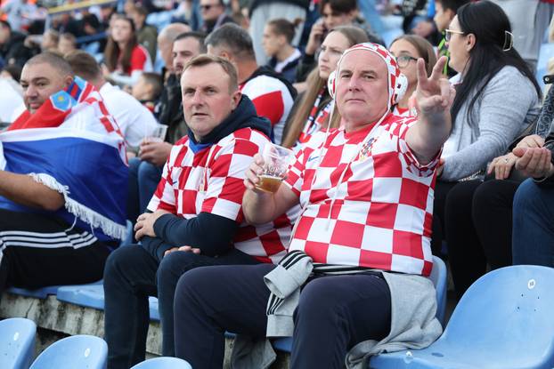 Navijači na susretu Hrvatske i Škotske u 3. kolu Lige nacija