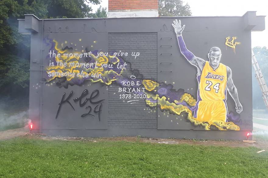 Mural za Kobeja  u Križevcima