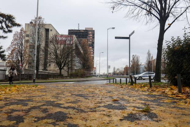 Zagreb: Započeo je očevid nebodera Vjesnik