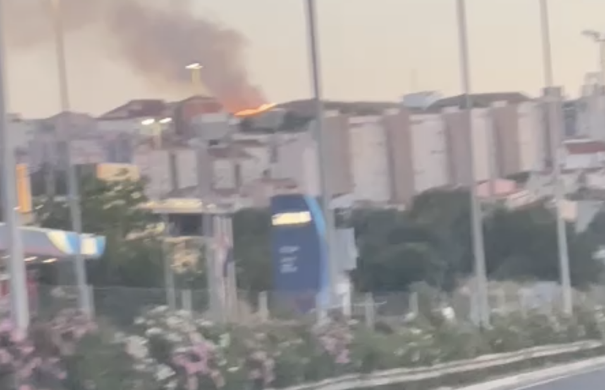 Požar u Splitu: Gori suha trava