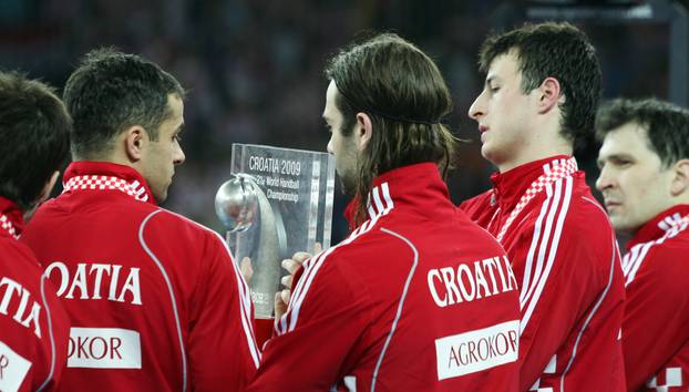 ARHIVA - Zagreb: SP 2009. Ceremonija dodjele medalja