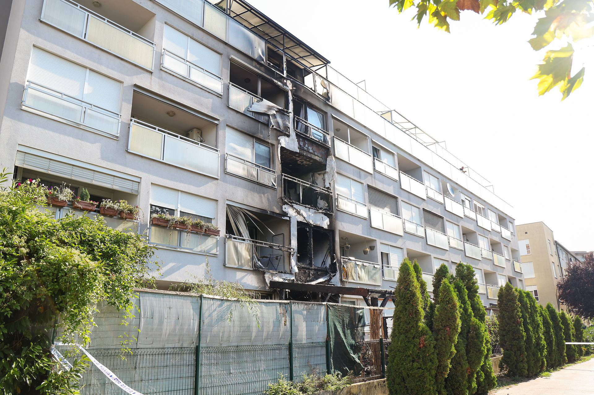 Zagreb: Požar u stambenoj zgradi u Rudešu zahvatio nekoliko stanova