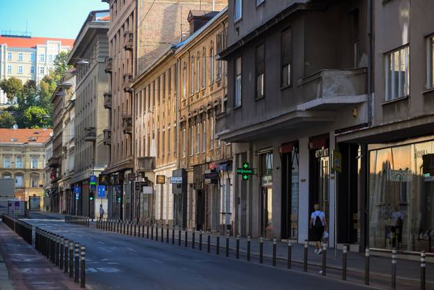 Zagreb: Toplinski val ispraznio zagrebačke ulice