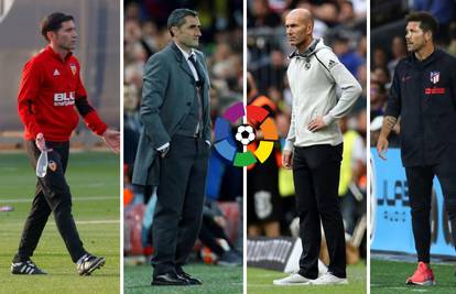 Kreće La Liga: Zidane, Cholo i Marcelino u lovu na Barcelonu