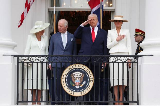 Britain's King Charles and Queen Camilla in the United States for state visit