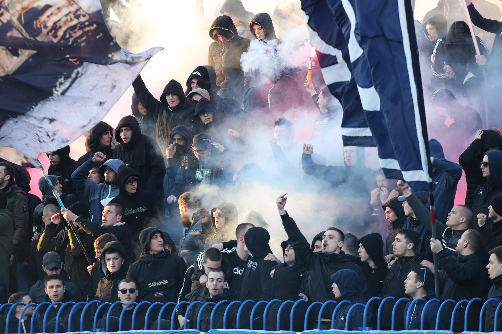 Osijek: NK Osijek i GNK Dinamo u 22. kolu Prve HNL na stadionu Gradski vrt