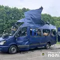 Dronom pogodili putnički bus u Ukrajini. Najmanje devet mrtvih