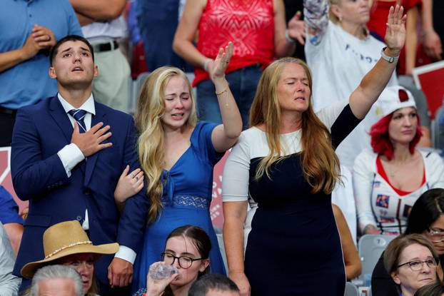 Memorial service for slain conservative commentator Charlie Kirk, in Glendale