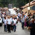 FOTO Stotine ljudi u Jablanici na prosvjedu podrške Enisi Klepo. Pretučena jer je tražila plaću
