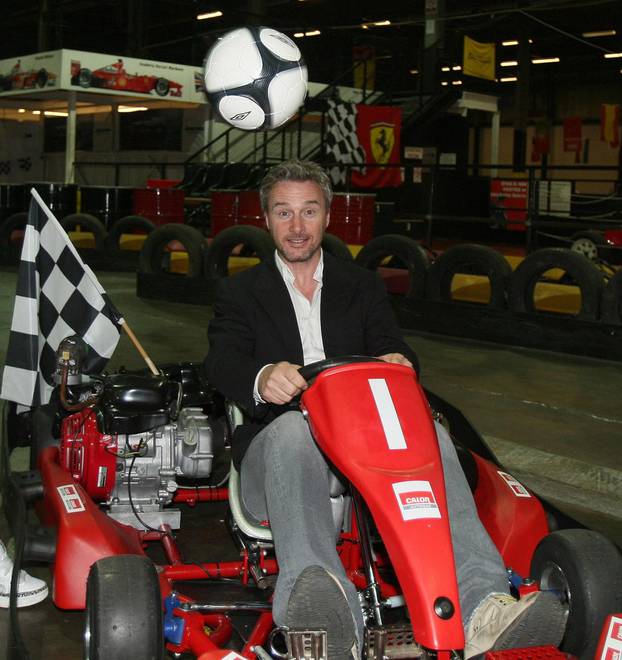 Eddie Irvine launches football festival