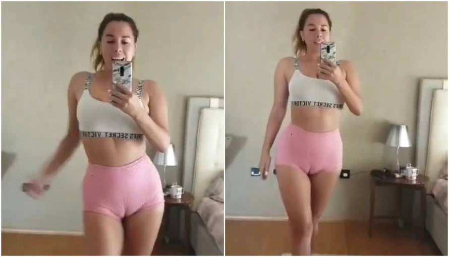 Nives pleše u vrućim hlačicama