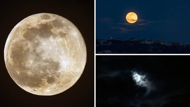 FOTO Pogledajte divne prizore ne nebu: Noćas je pun mjesec