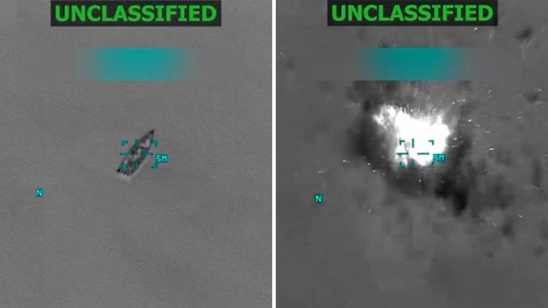 Američka vojska napala 4 broda u Tihom oceanu, ubili su 14 ljudi