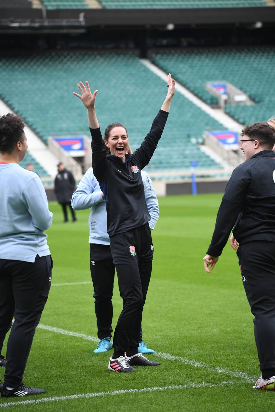 Royal visit to Twickenham Stadium