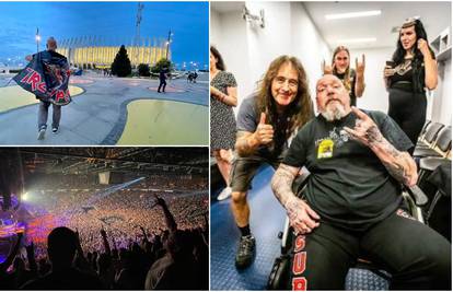 Ekskluzivne fotografije: U Areni se nakon 30 godina susrele dvije legende Iron Maidena