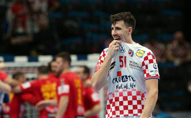 EHF 2022 Men's European Handball Championship - Main Round - Montenegro v Croatia