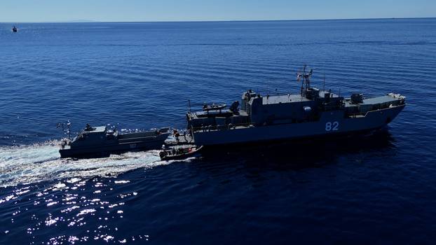 FOTO Hrvatska vojska i na zemlji, zraku, moru. Pogledajte spektakularnu vojnu vježbu