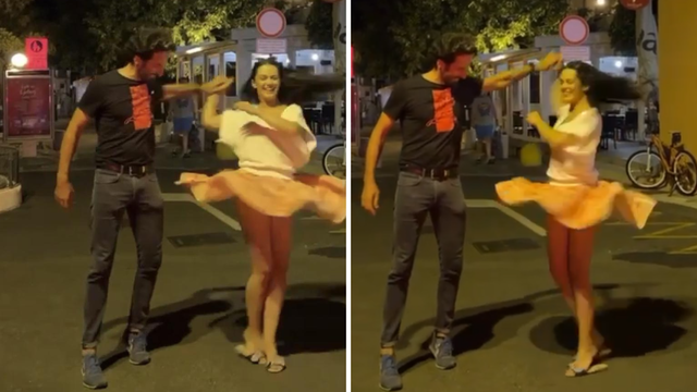 Marin Miletić ljetuje s glumicom Kristinom Krepelom: Zaplesali na ulici, on joj podigao suknju