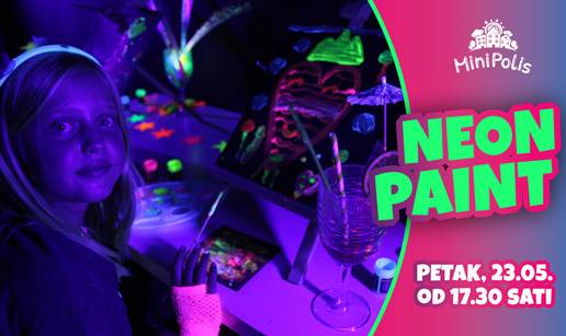 MiniPolis vas poziva na kreativnu avanturu: Neon Paint radionica za djecu!