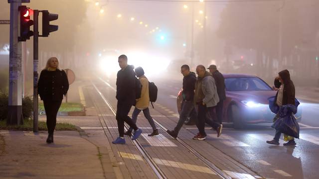 Zagreb: Magla u kontinentalnoj Hrvatskoj