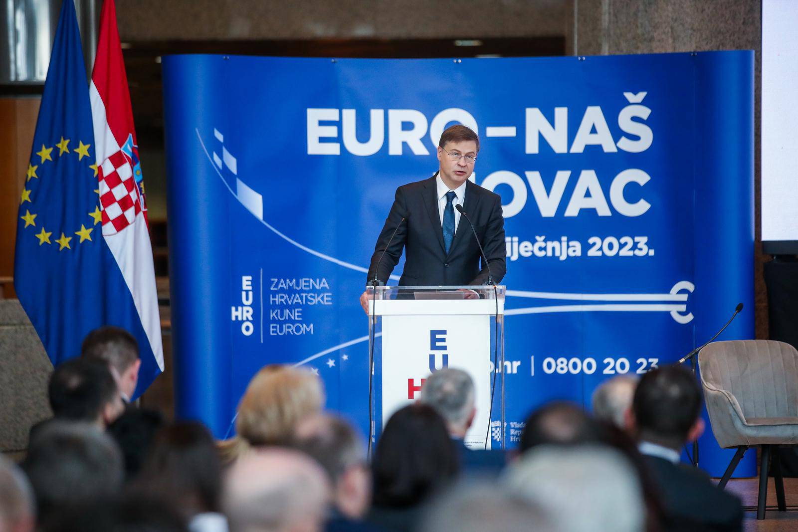 Zagreb: U NSK održana  konferencija "Hrvatska, 20. članica Eurozone"