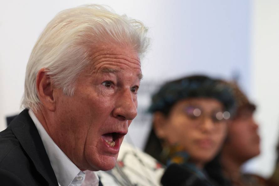 Survival International event at the Rebecca Hossack Gallery, in London