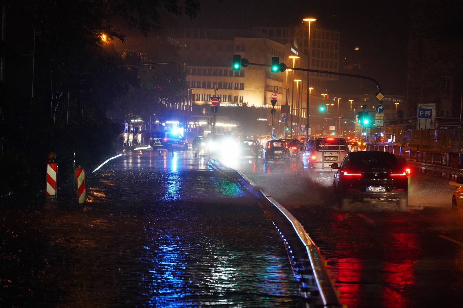 Thunderstorm in Stuttgart