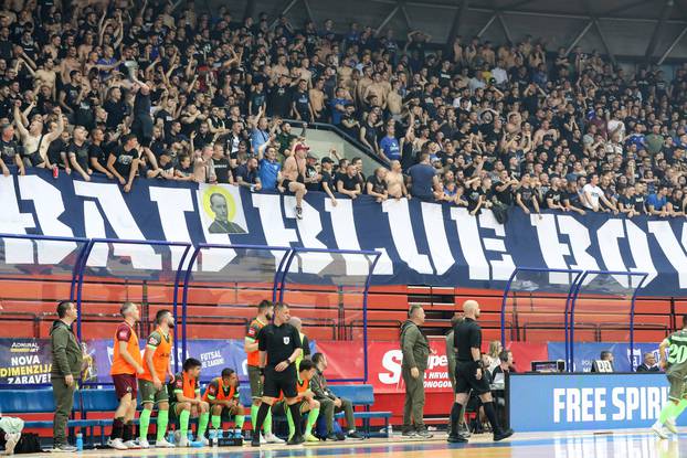 Zagreb: Treća utakmica finalne serije 1.HMNL između Futsal Dinama i Olmissuma