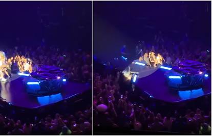 Lady Gaga s pozornice pada: Obožavatelj je obgrlio pa bacio