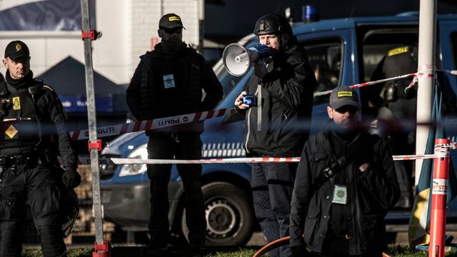 Far-right politician Rasmus Paludan burns a copy of Kuran in front of Turkish embassy in Copenhagen