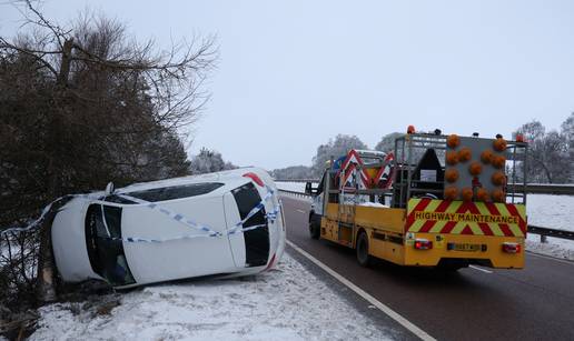FOTO Oluja Goretti smrznula Europu: Iznimni minusi, vjetar od 200 km/h, snje&zcaron;ne me&cacute;ave